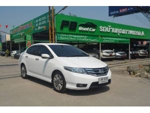 HONDA CITY 1.5SV AUTO 2012 สีขาว รถขายรถบ้านมือเดียวไม่มีชนไม่ติดแก็สตัวท้อป